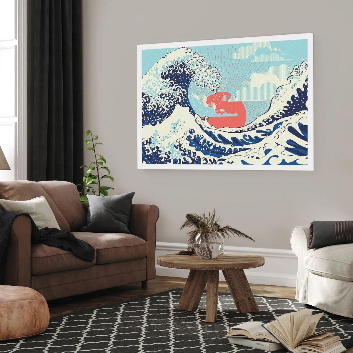 Poster - Din inspirații japoneze - 70x50 cm