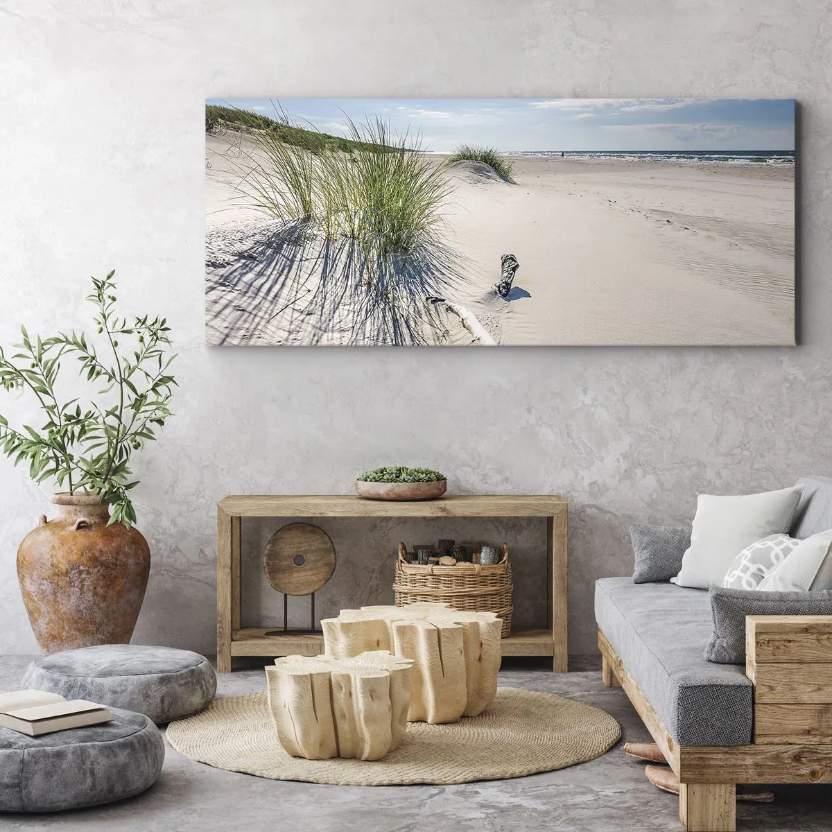 Tablou pe pânză - Cea mai frumoasă? Baltică - 100x40 cm