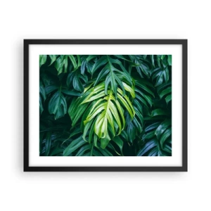 Poster în ramă neagră - Scufundă-te în prospețime - 50x40 cm