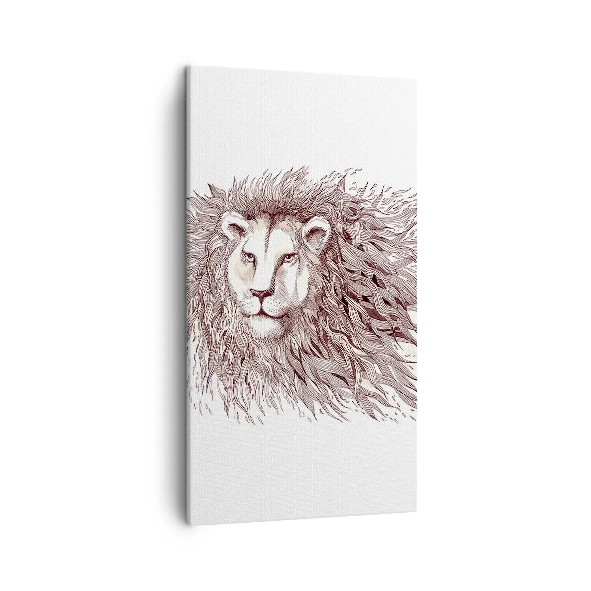 Tablou pe pânză - Împăratul flamboaiant - 45x80 cm