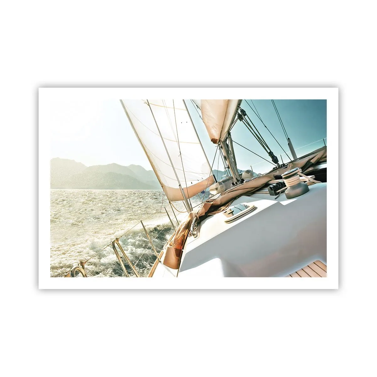 Poster - Pânzele umflate de vânt - 91x61 cm