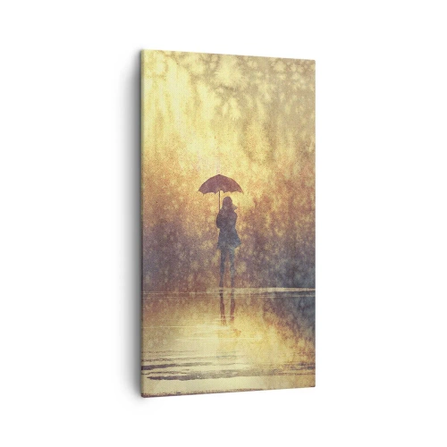 Tablou pe pânză - Simt că cineva se uită la mine - 45x80 cm