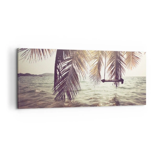 Tablou pe pânză - Poți să te dai în vânt după pofta inimii tale - 100x40 cm