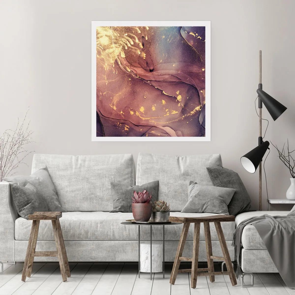 Poster - Materie și spirit - 60x60 cm