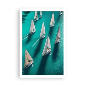 Poster - Cursa cu vântul - 61x91 cm