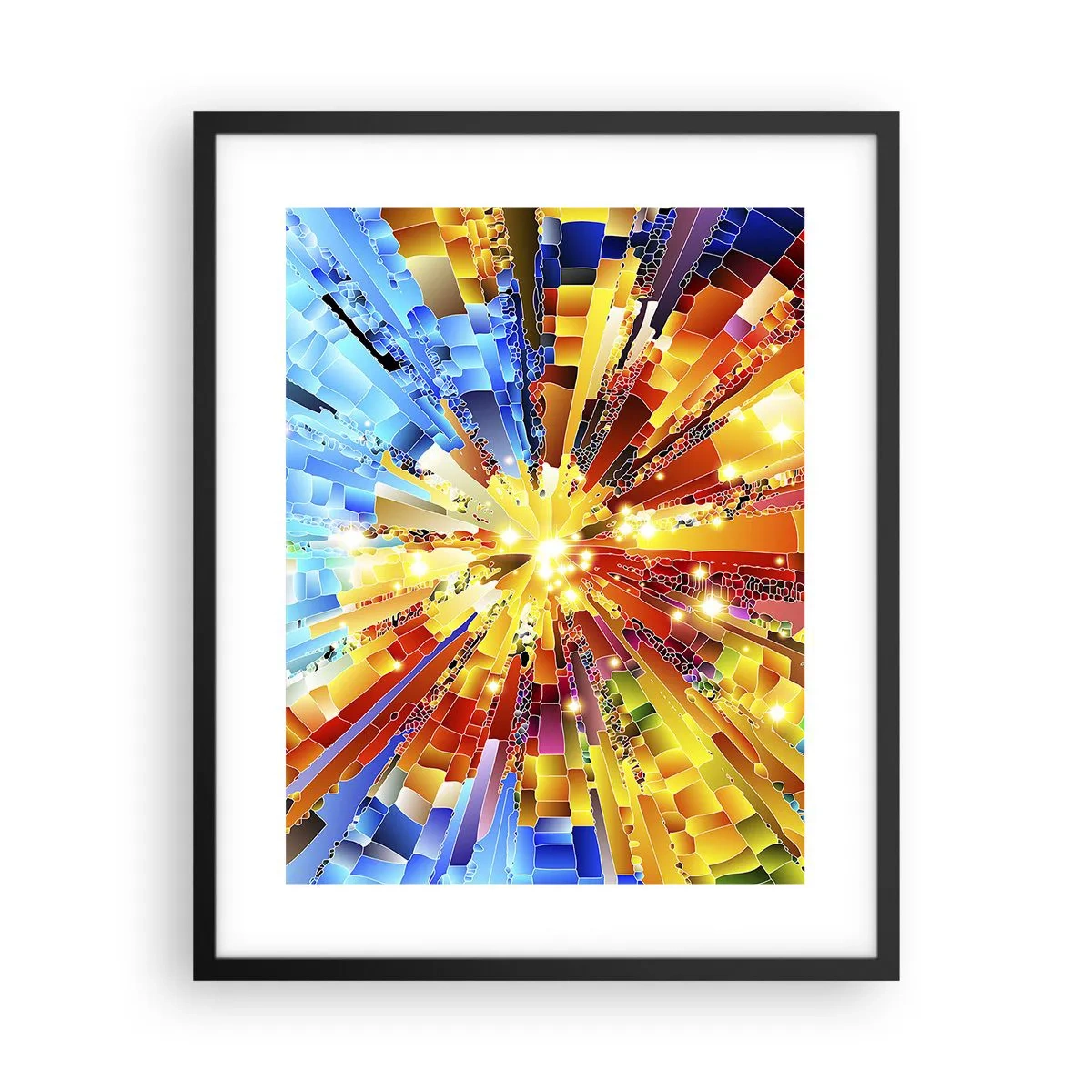 Poster în ramă neagră - In medias res - 40x50 cm