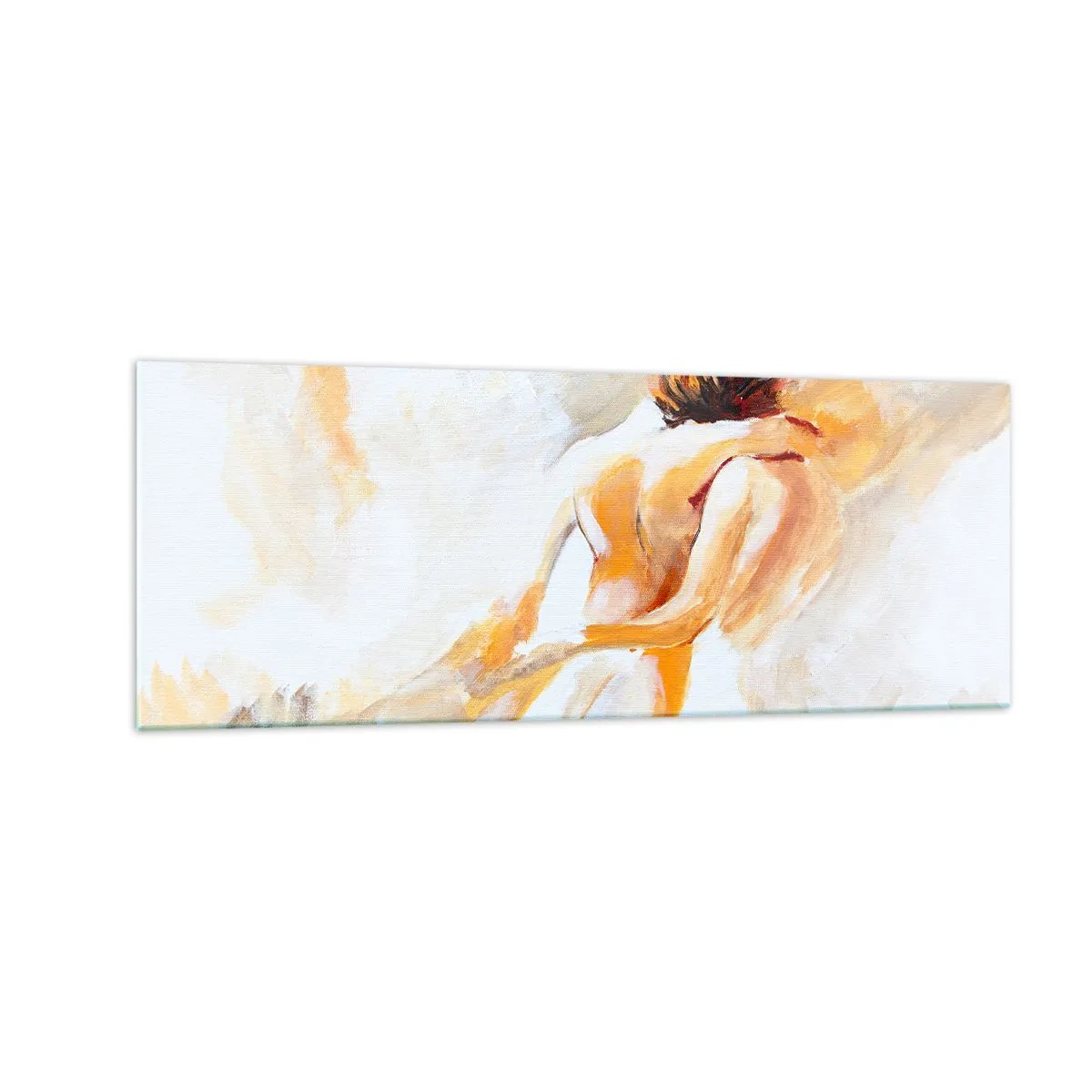 Tablou pe sticlă - În cerul proximității - 140x50 cm