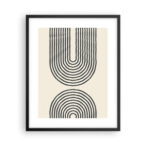 Poster în ramă neagră - În curând... - 40x50 cm