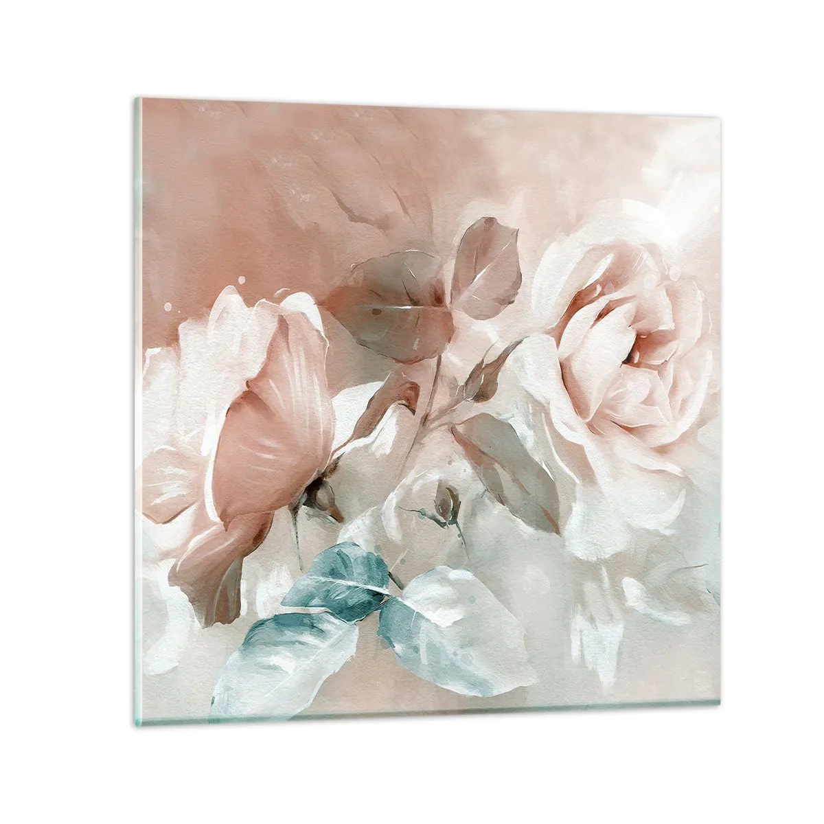 Tablou pe sticlă - Spiritul romantismului - 70x70 cm