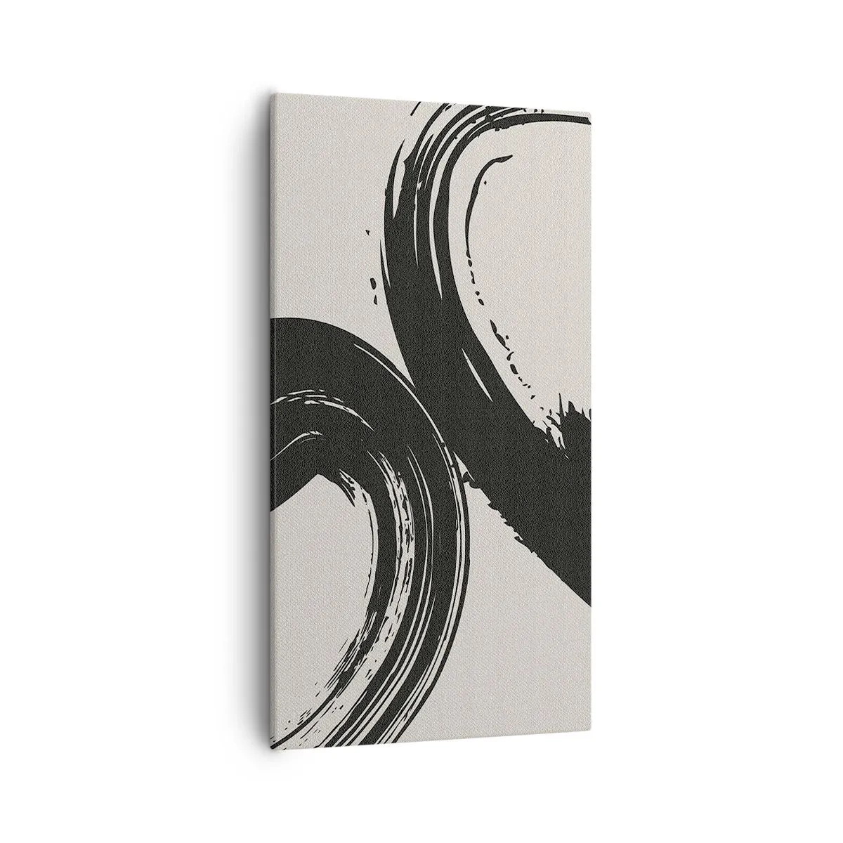 Tablou pe pânză - Tare și circular - 55x100 cm