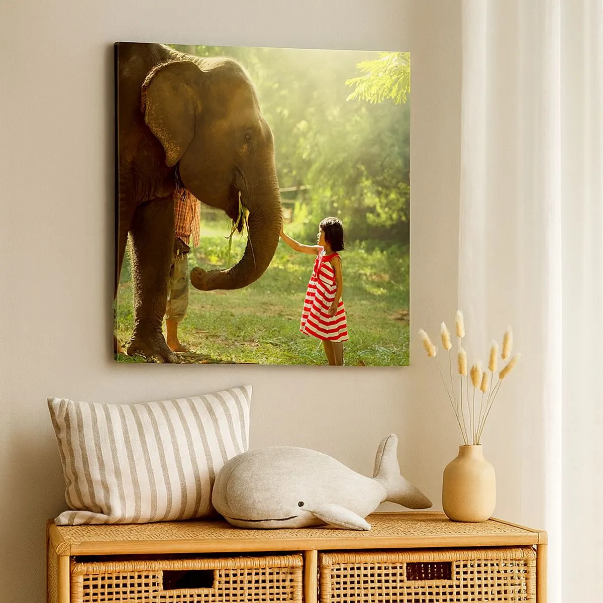 Tablou pe pânză - Puterea prieteniei - 30x30 cm