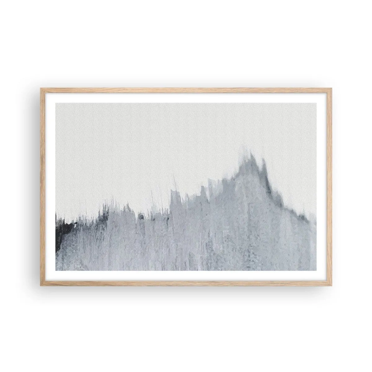 Poster în ramă de stejar deschis - Înregistrare secretă - 91x61 cm