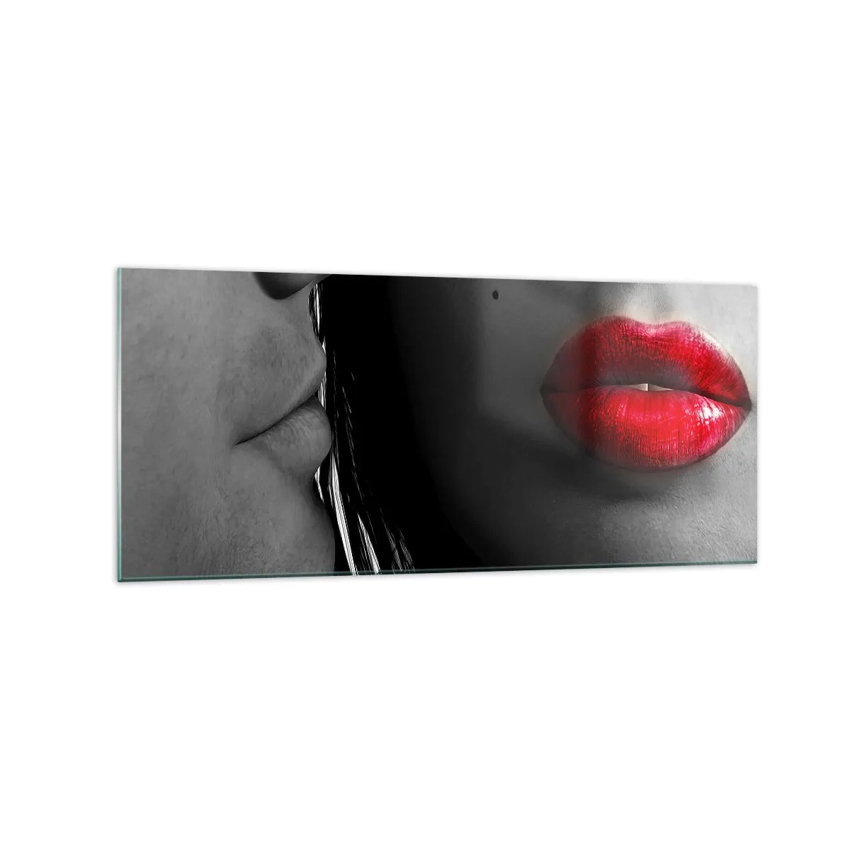 Tablou pe sticlă - Față în față - 120x50 cm