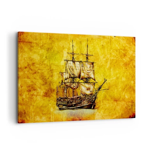 Tablou pe pânză - Ne îndreptăm spre Tortuga! - 120x80 cm