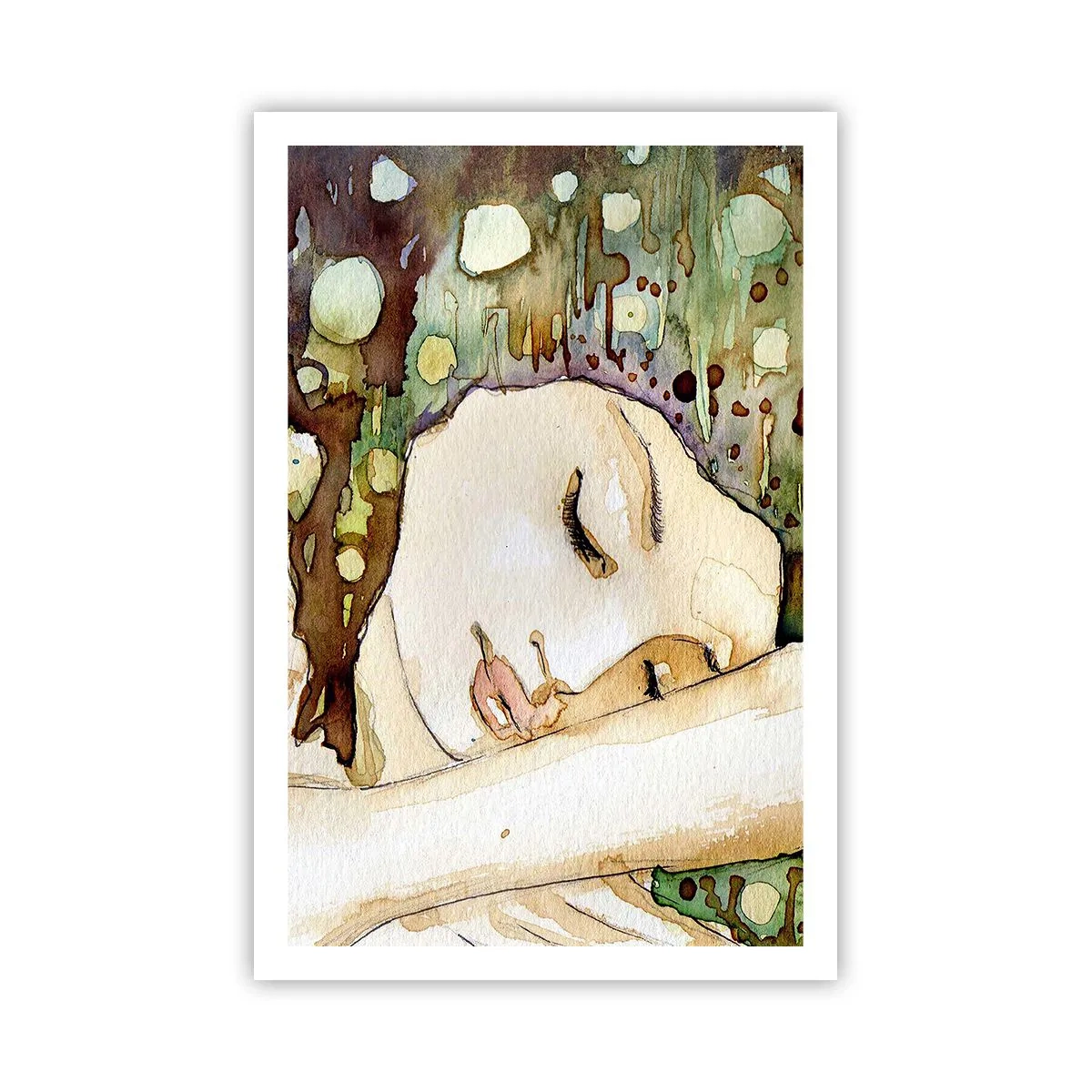 Poster - Visul violet smarald - 61x91 cm