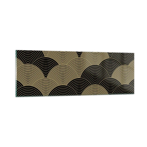 Tablou pe sticlă - Unitate în multiplicitate - 90x30 cm