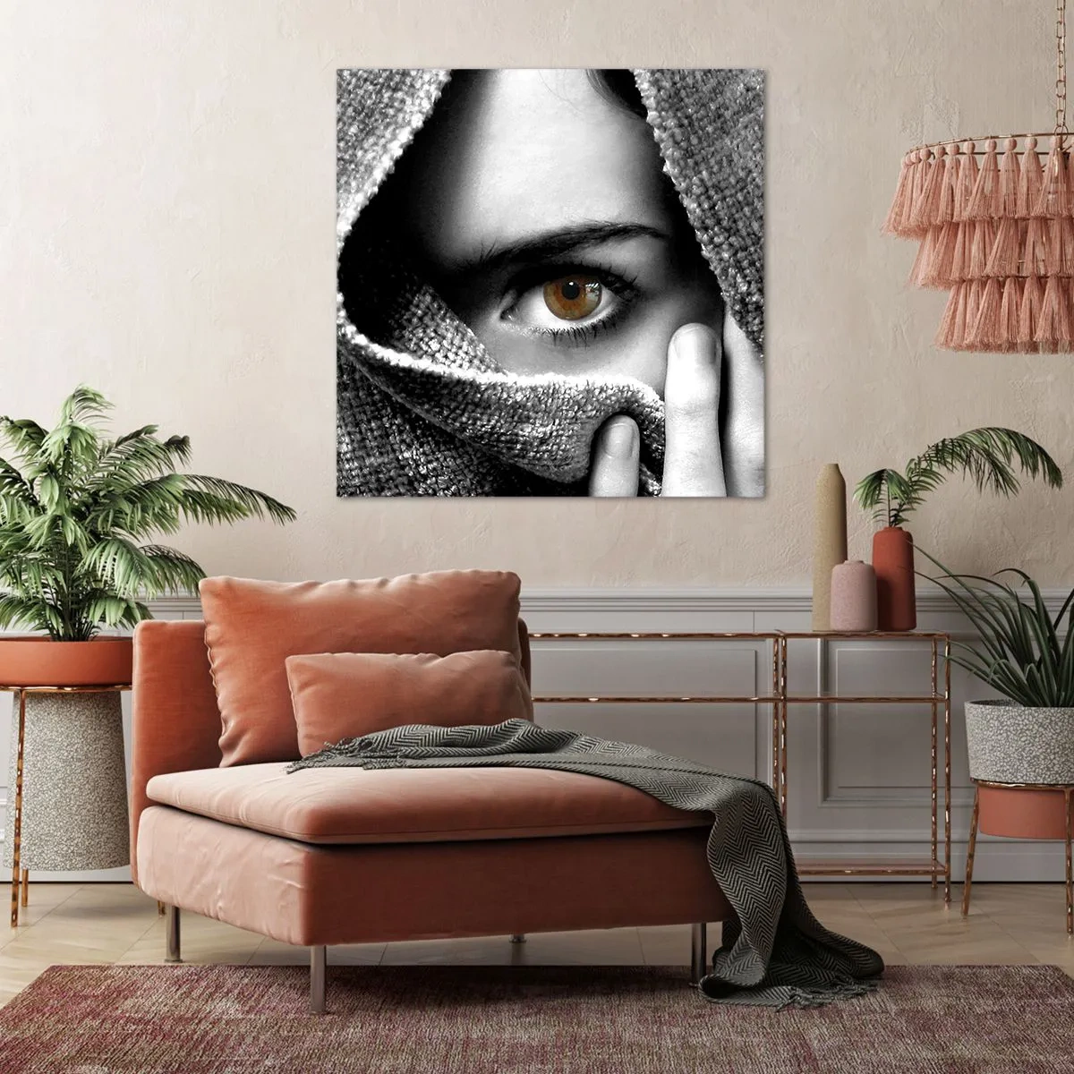 Tablou pe pânză - Află secretul - 40x40 cm