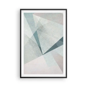 Poster în ramă neagră - Calm și totuși dinamic - 61x91 cm