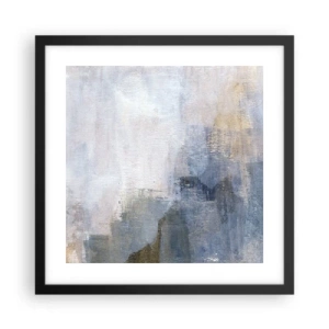 Poster în ramă neagră - Tonuri  și acorduri de culoare - 40x40 cm