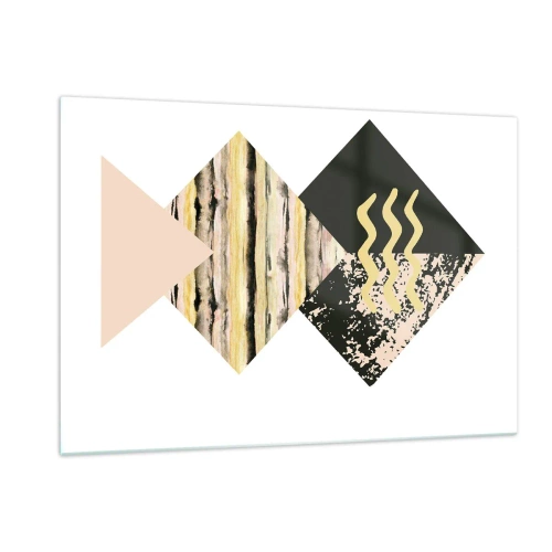 Tablou pe sticlă - Aparent simplu - 120x80 cm