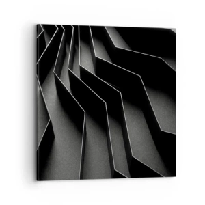 Tablou pe pânză - Ordinea spațială - 70x70 cm