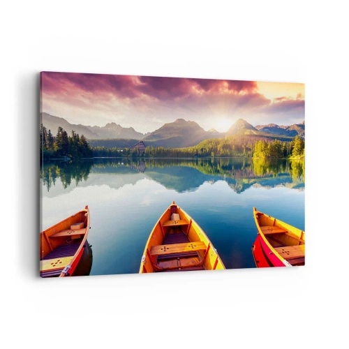 Tablou pe pânză - Nimic împotriva naturii - 100x70 cm