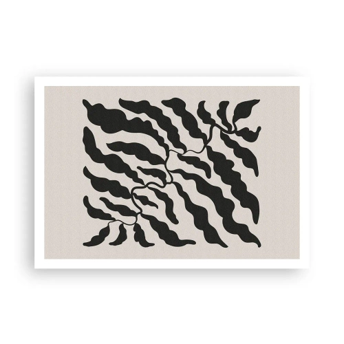 Poster - Natura pătratului - 100x70 cm