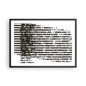Poster în ramă neagră - Ritm și zgomot - 70x50 cm