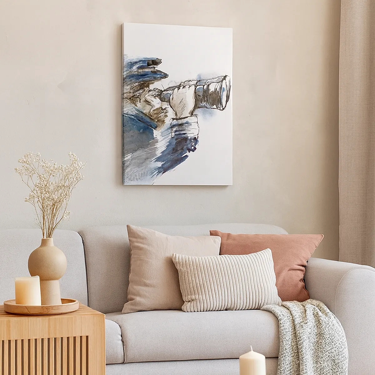 Tablou pe pânză - Zece pe scara Beaufort! - 50x70 cm