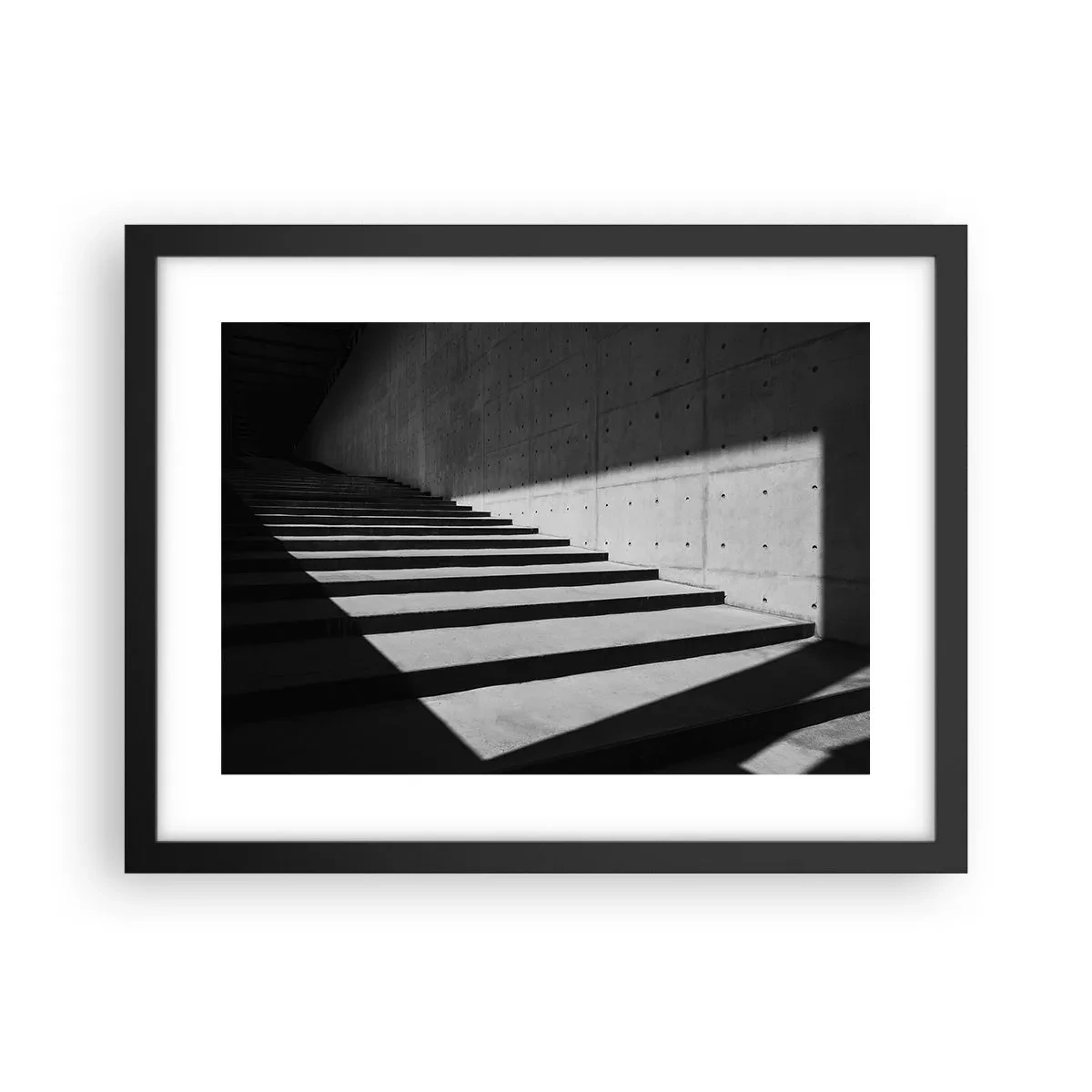 Poster în ramă neagră - Frumusețea brută a modernismului - 40x30 cm