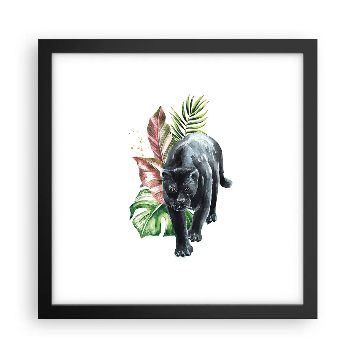 Poster în ramă neagră - Sălbăticia inimii - 30x30 cm