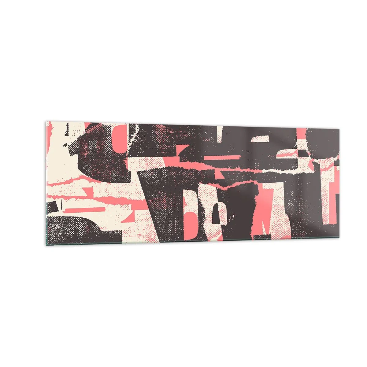 Tablou pe sticlă - Toată această agitație - 140x50 cm