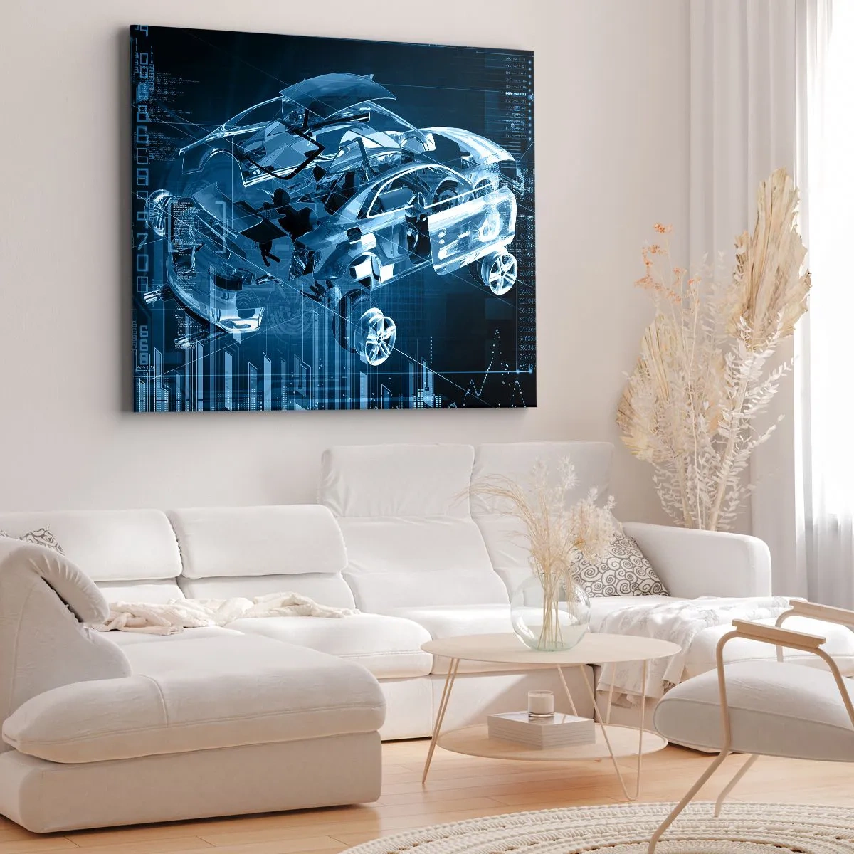 Tablou pe pânză - Anatomie inginerească - 120x80 cm