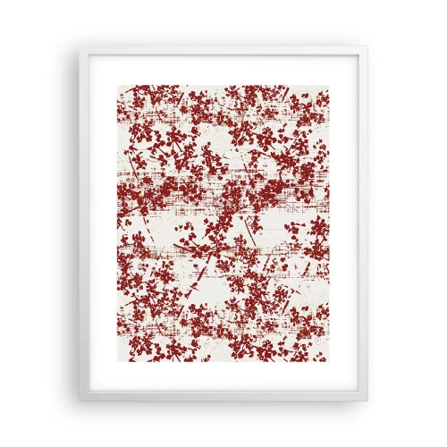 Poster în ramă albă - Ca un percal vechi - 40x50 cm