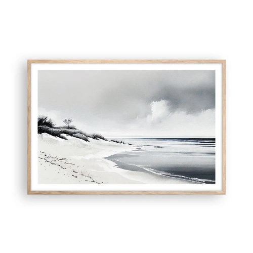 Poster în ramă de stejar deschis - Întotdeauna împreună - 91x61 cm