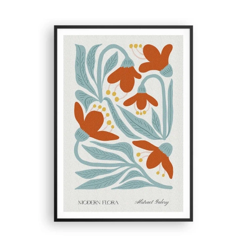 Poster în ramă neagră - Spre pământ, spre soare - 70x100 cm