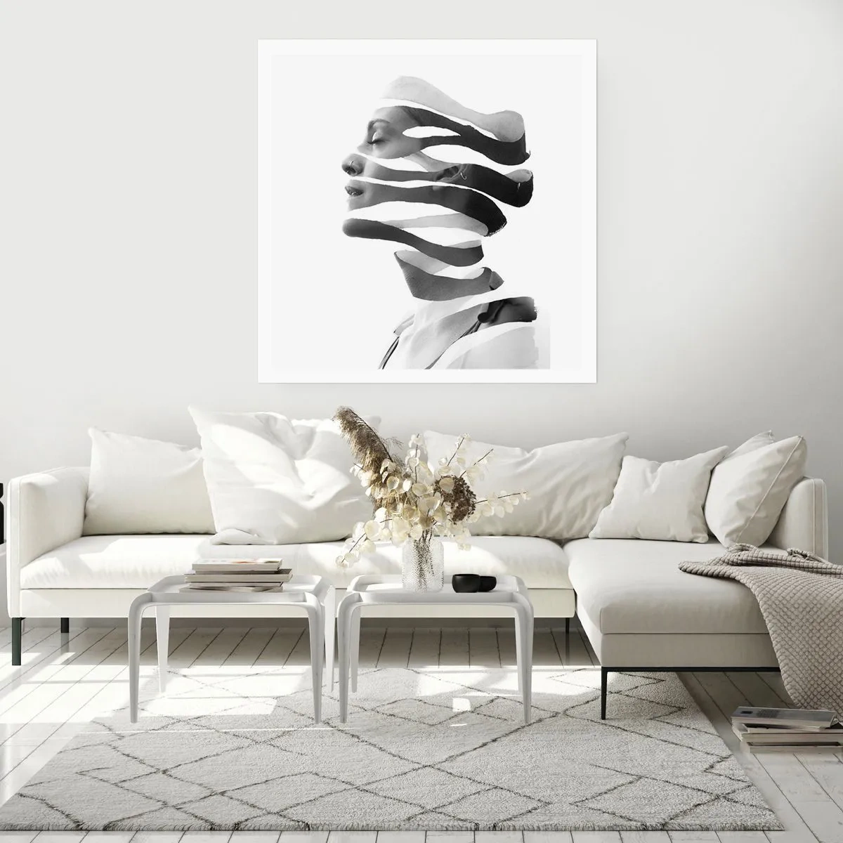 Poster - Un portret suprarealist - 60x60 cm