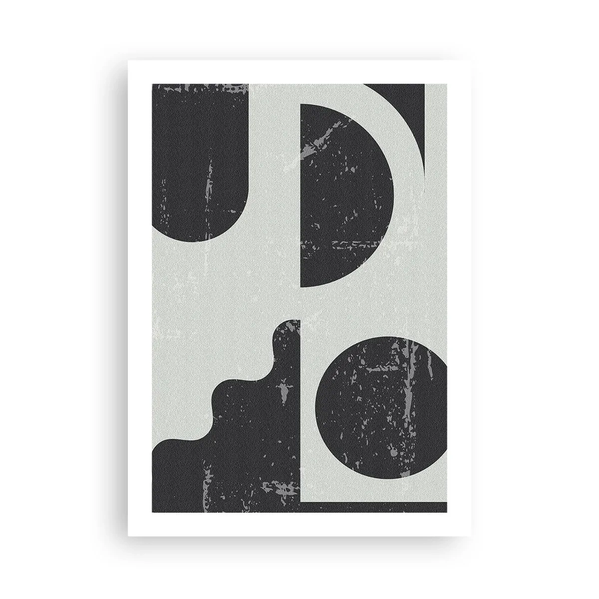 Poster - Compoziție deasupra și dedesubt - 50x70 cm