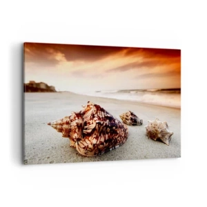 Tablou pe pânză - Exilate de valuri - 100x70 cm