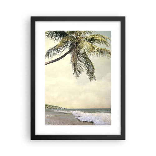 Poster în ramă neagră - Vis tropical - 30x40 cm