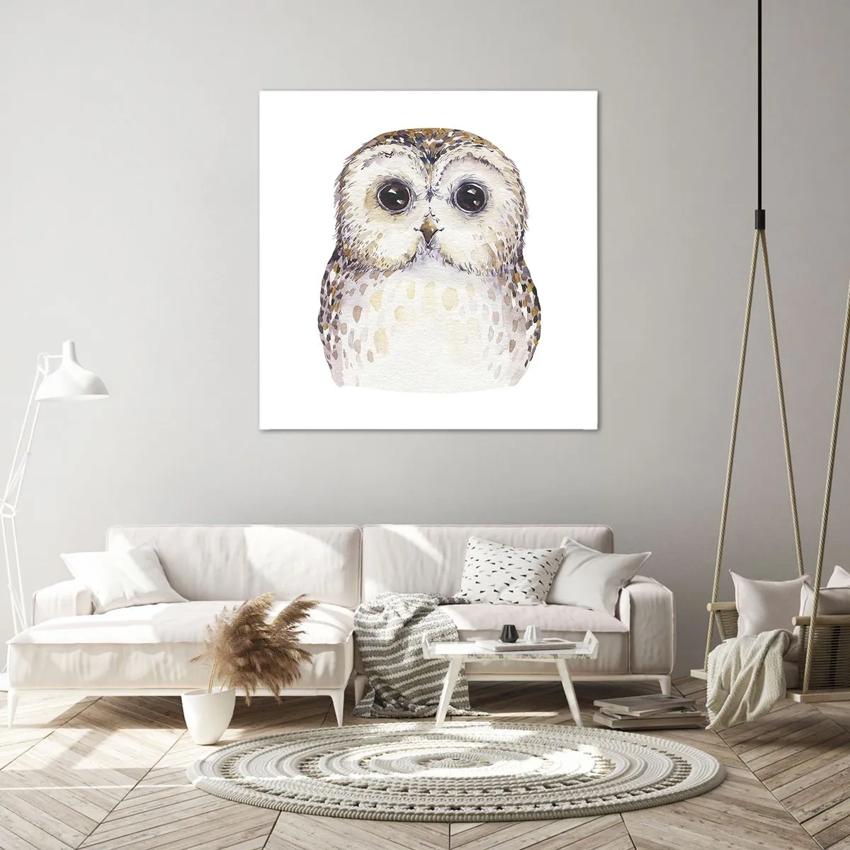 Tablou pe pânză - Uită-te în ochii mei - 70x70 cm