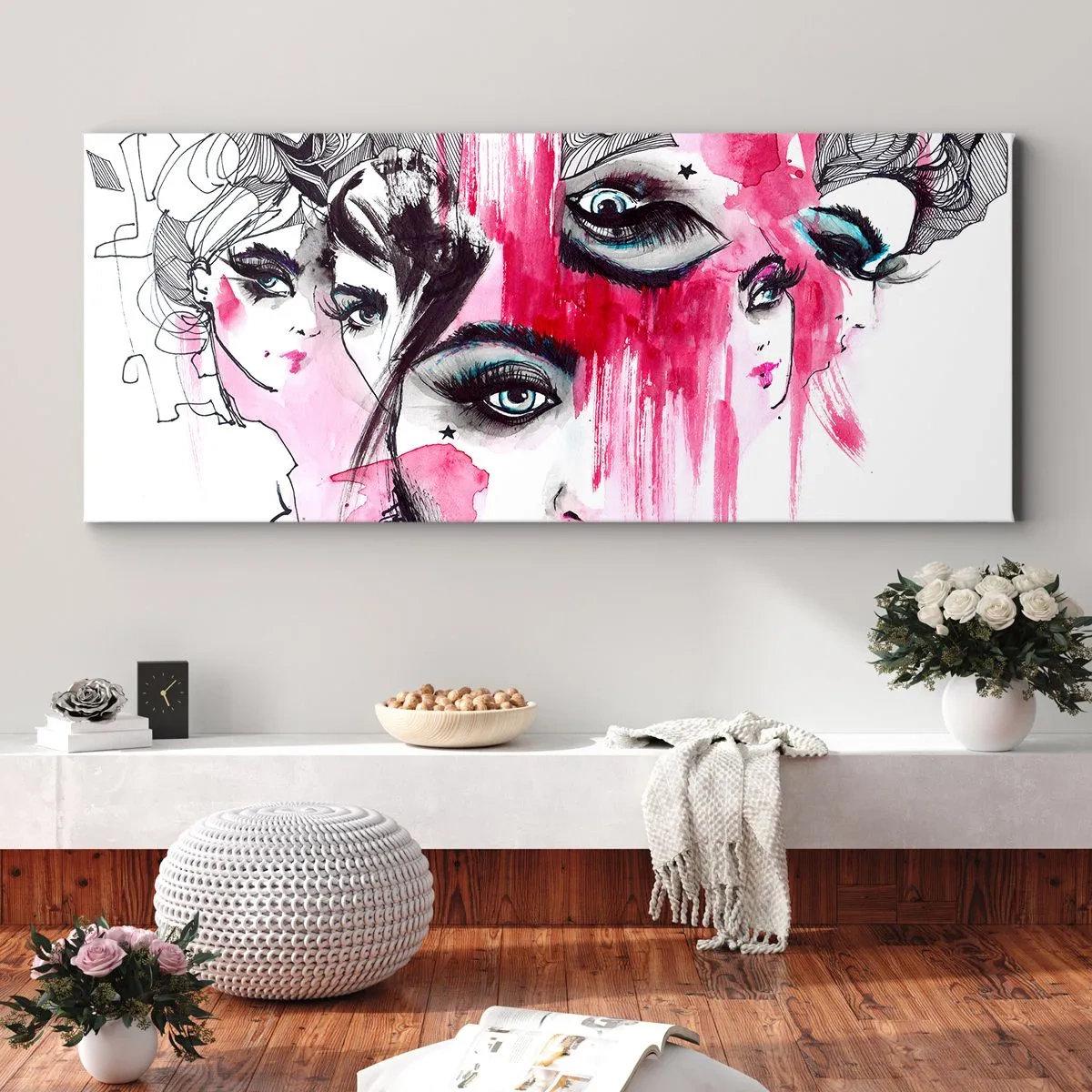 Tablou pe pânză - , - 100x40 cm