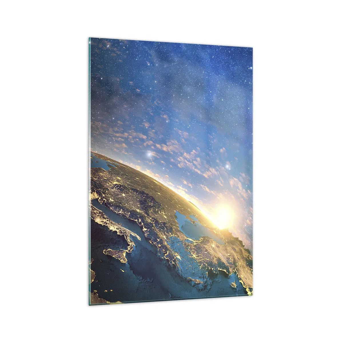 Tablou pe sticlă - Să ne privim de la distanță - 70x100 cm