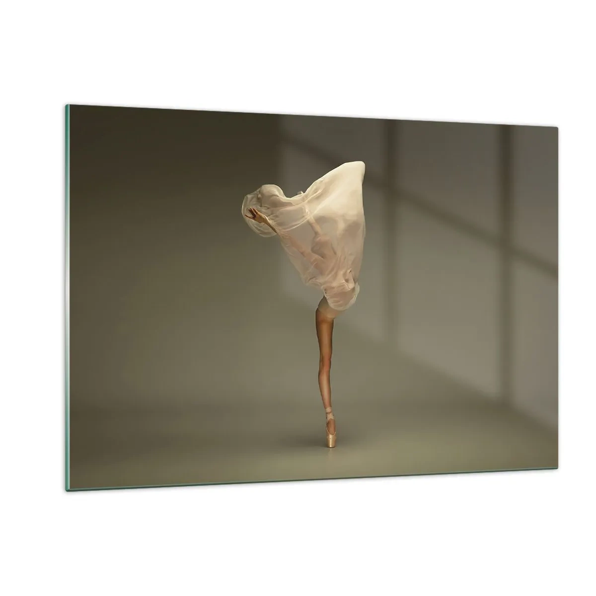 Tablou pe sticlă - Pe cale să zboare - 120x80 cm