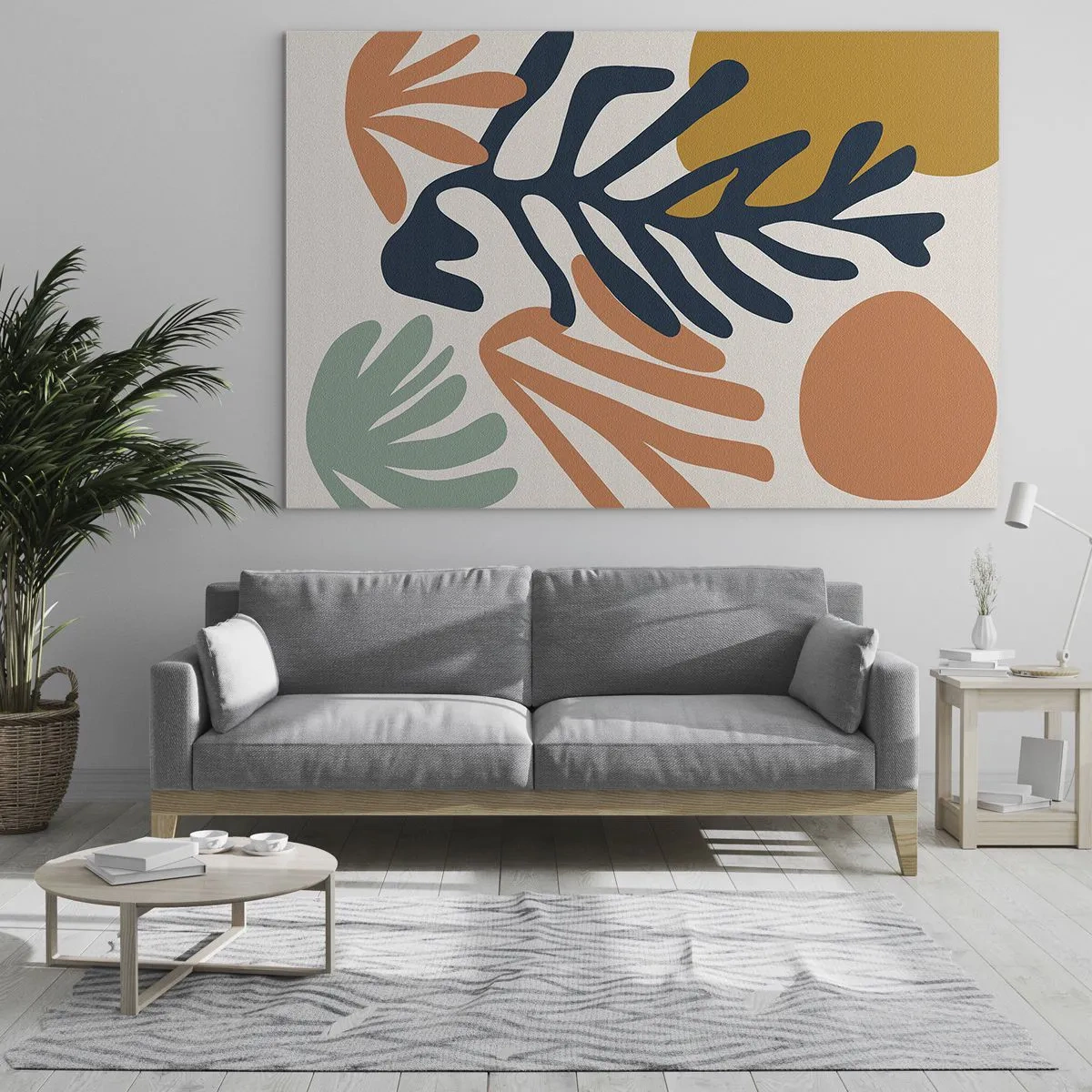 Tablou pe sticlă - Mări de corali - 100x70 cm