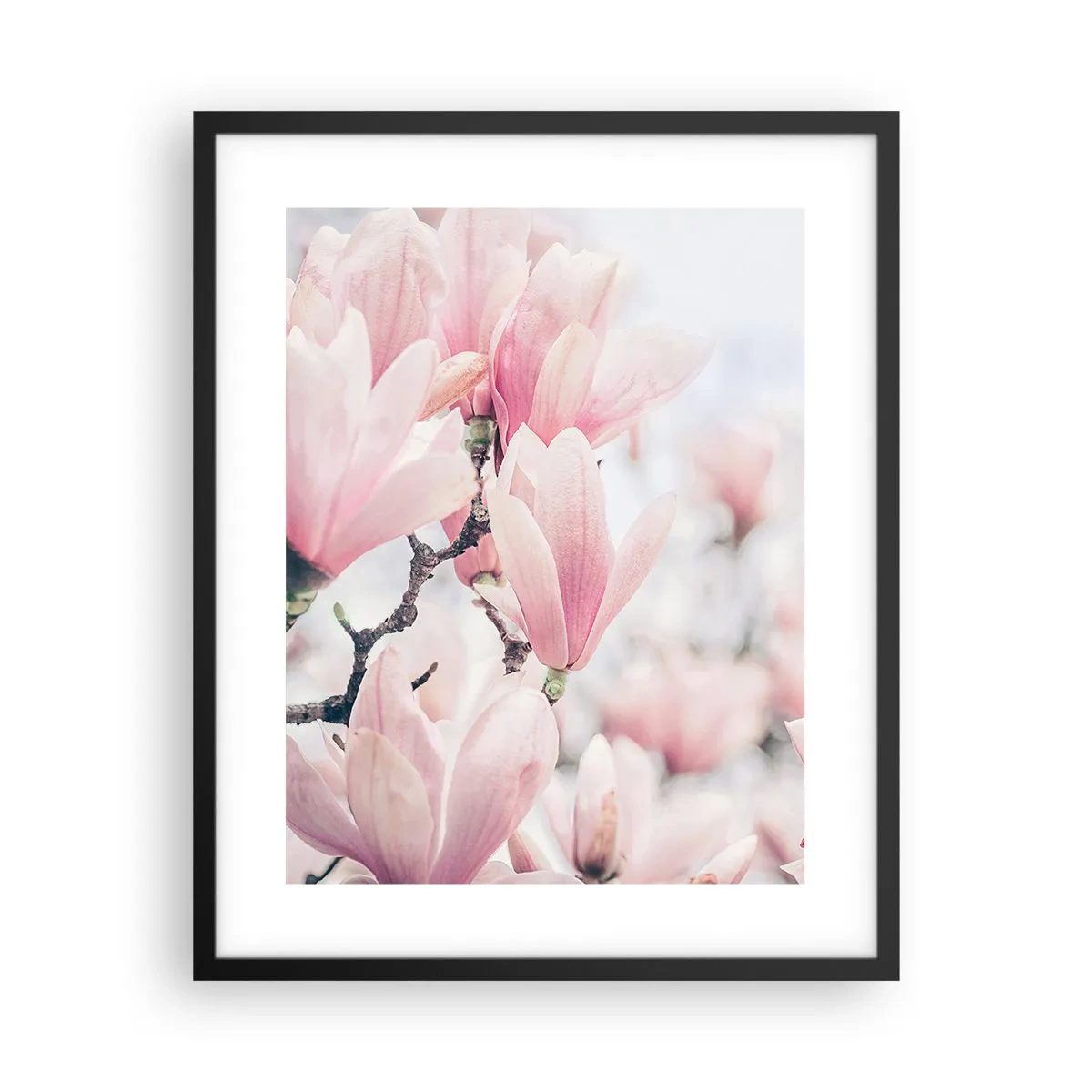 Poster în ramă neagră - Idealul de subtilitate - 40x50 cm
