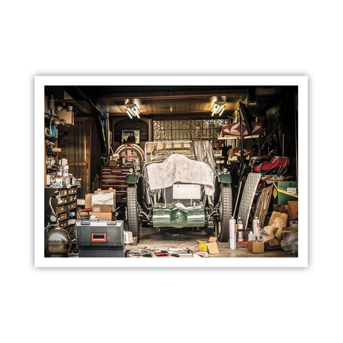 Poster - Înapoi în trecut - 100x70 cm