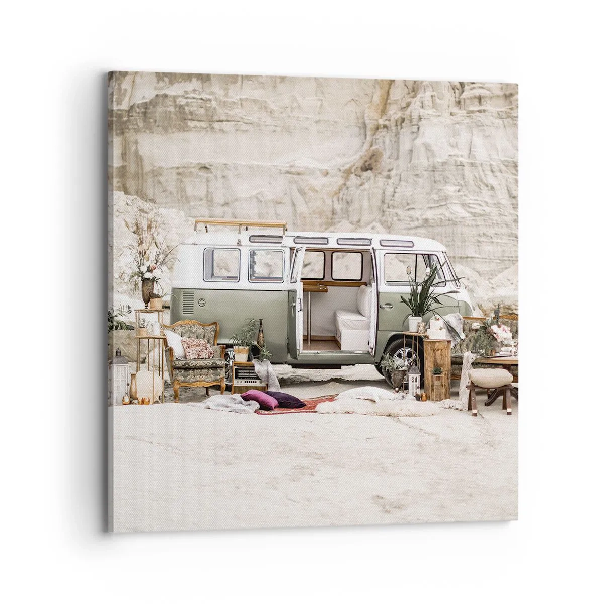 Tablou pe pânză - Să înceapă călătoria - 70x70 cm