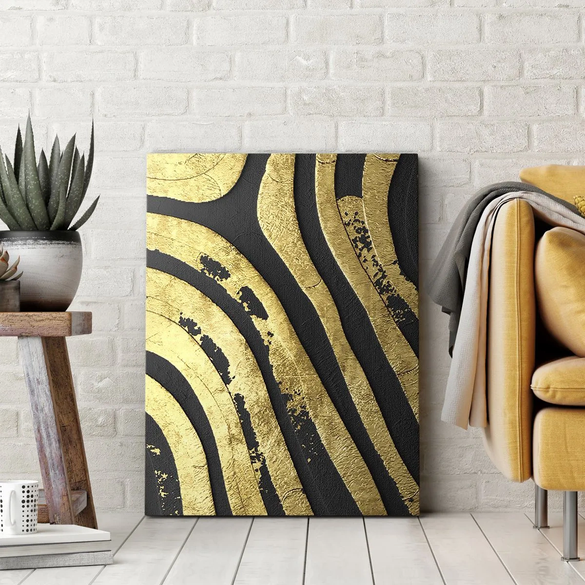 Tablou pe pânză - Totul curge - 70x100 cm