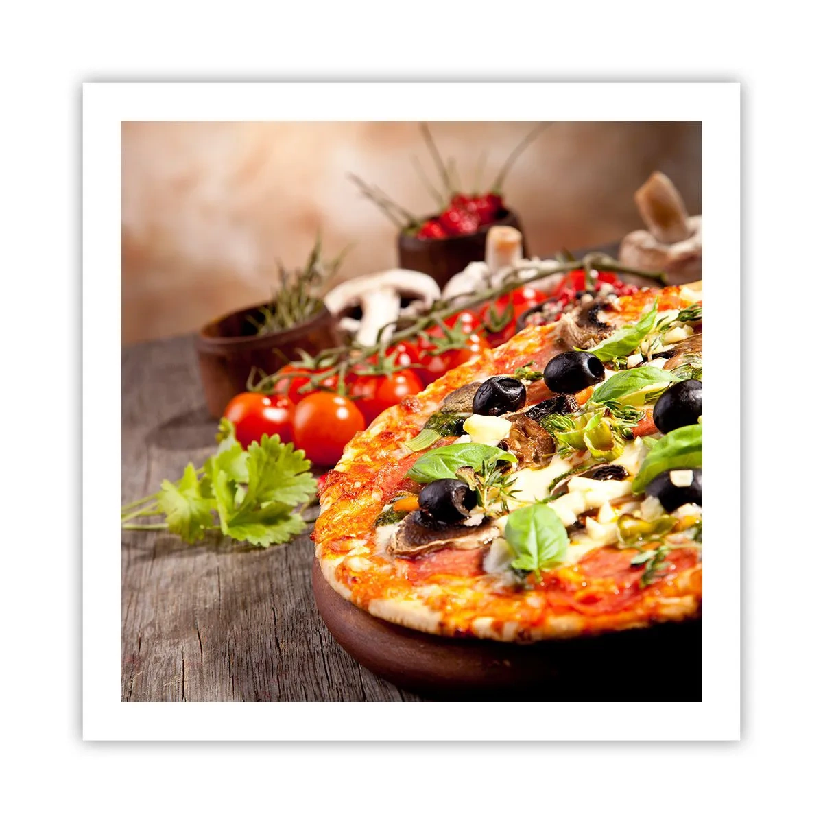 Poster - Din ingredient teluric - 60x60 cm